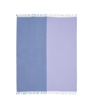 Merino vilnos pledas violetinė spalva