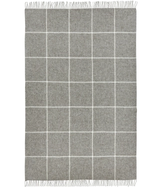  Skandinaviško dizaino vilnonis pledas Scandimama Nordic Grey 055