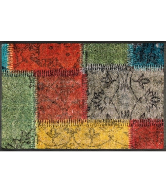 Plaunamas durų kilimėlis Vintage Patches