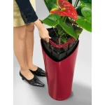 Пластиковий вазон для квітів Lechuza Delta 1