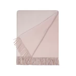 Rausvas merino vilnos pledas Scandimama Blush Rosa 2210 1