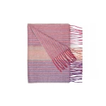 рожевий жіночий шарф з вовни бебі альпака 2