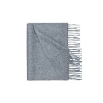 vilnonis šalikas pilkas su kutais kokybiškas 3