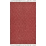 Vilnonis pledas su rombų motyvais Scandimama Granite Red 0177 1