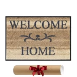 Kilimėlis Welcome Home kaip dovana įkurtuvių proga