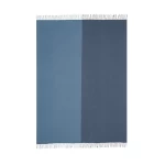 Mėlynos spalvos tonų merino vilnos pledas Scandimama Ocean Ink 2205
