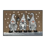 Kalėdinis durų kilimėlis Winter Gnomes