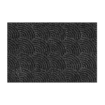Tamsiai pilkas durų kilimėlis Waves Dark Grey