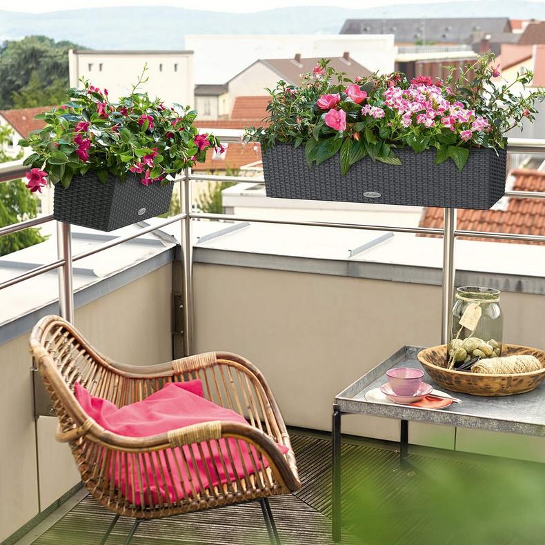 Великий ящик для квітів Lechuza Balconera Cottage 80 6 Великий ящик для квітів Lechuza Balconera Cottage 80 6