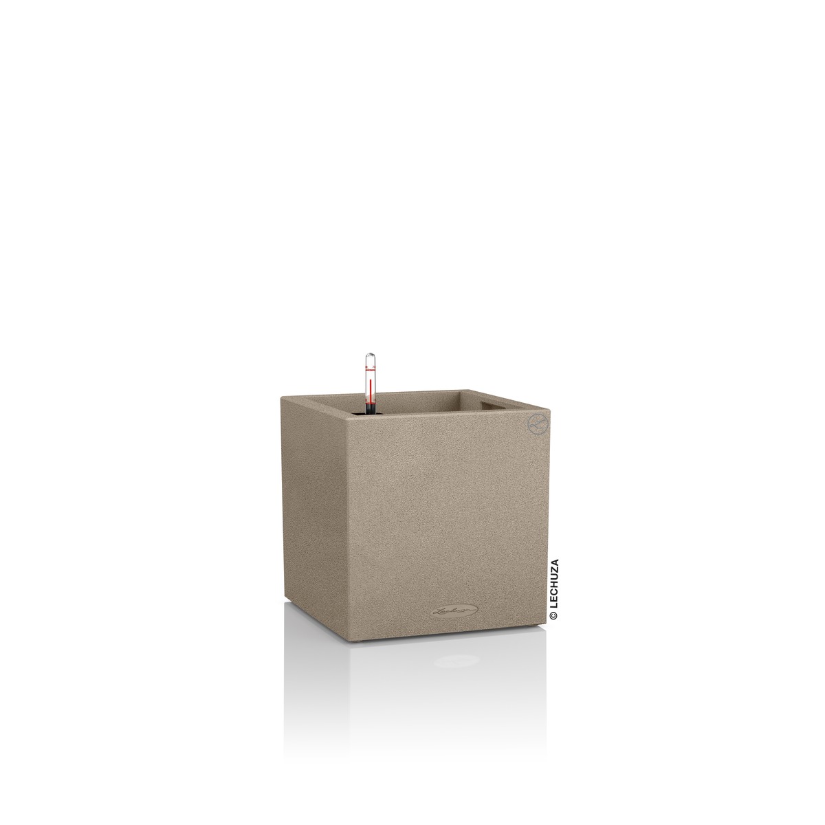 Вуличний вазон Lechuza Canto Stone Cube 4 Вуличний вазон Lechuza Canto Stone Cube 4
