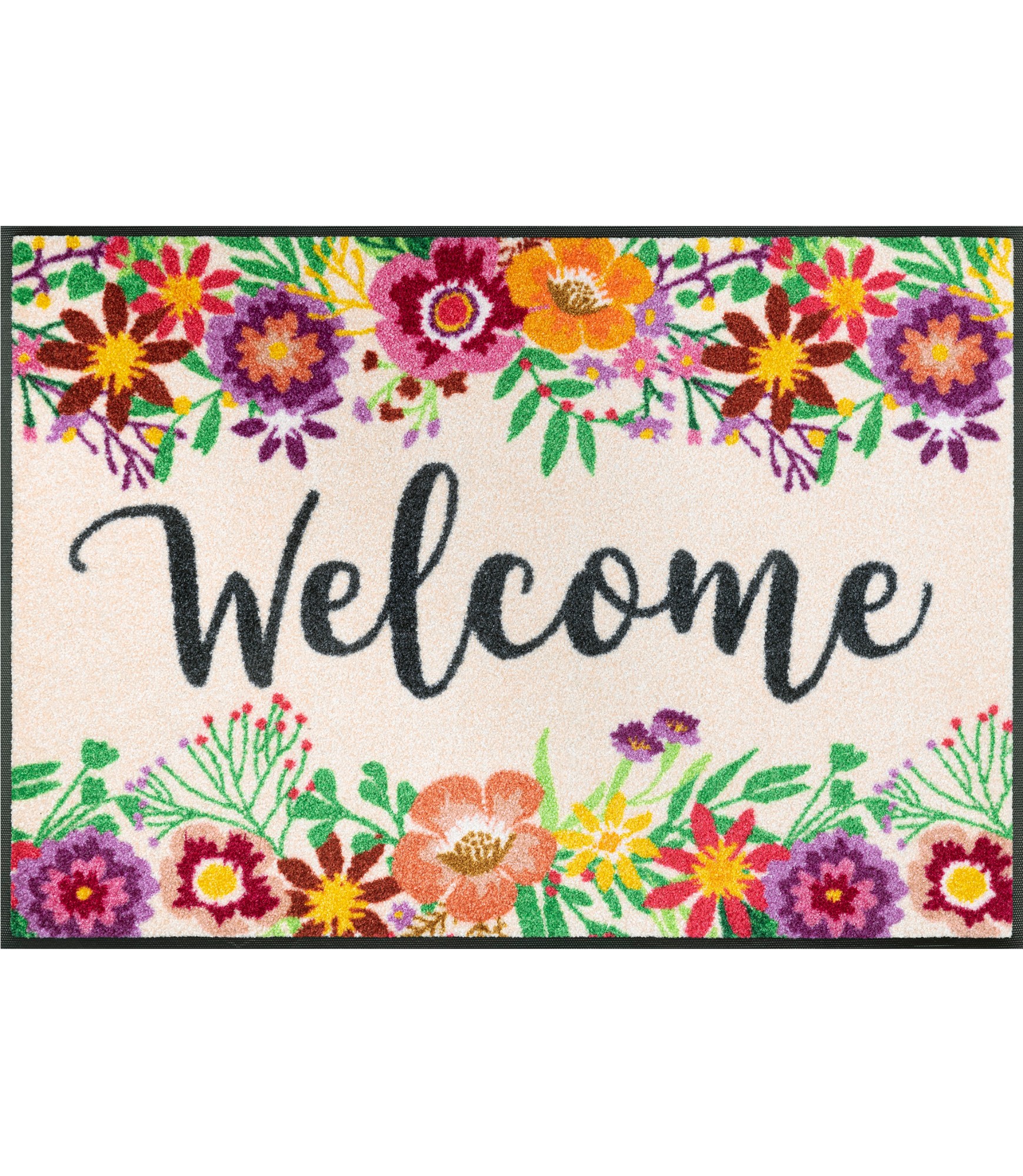 Придверний килимок Welcome Blooming 3 Durų kilimėlis Welcome 3