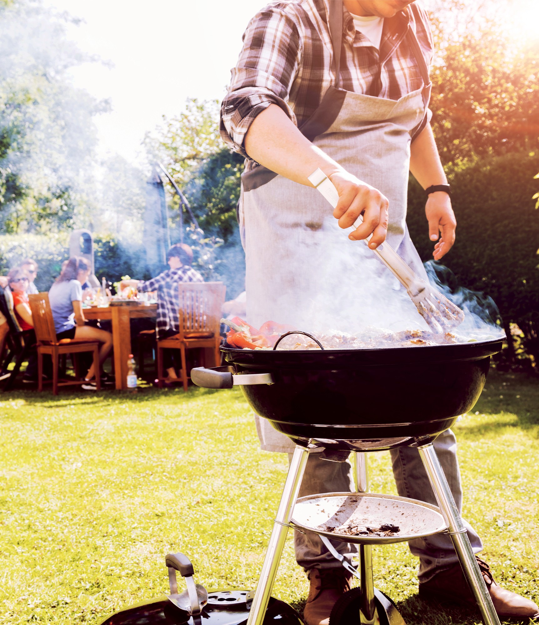 Натуральний шкіряний фартух для BBQ з кишенею 5 odine prijuoste ant maistą gaminančio vyro 5