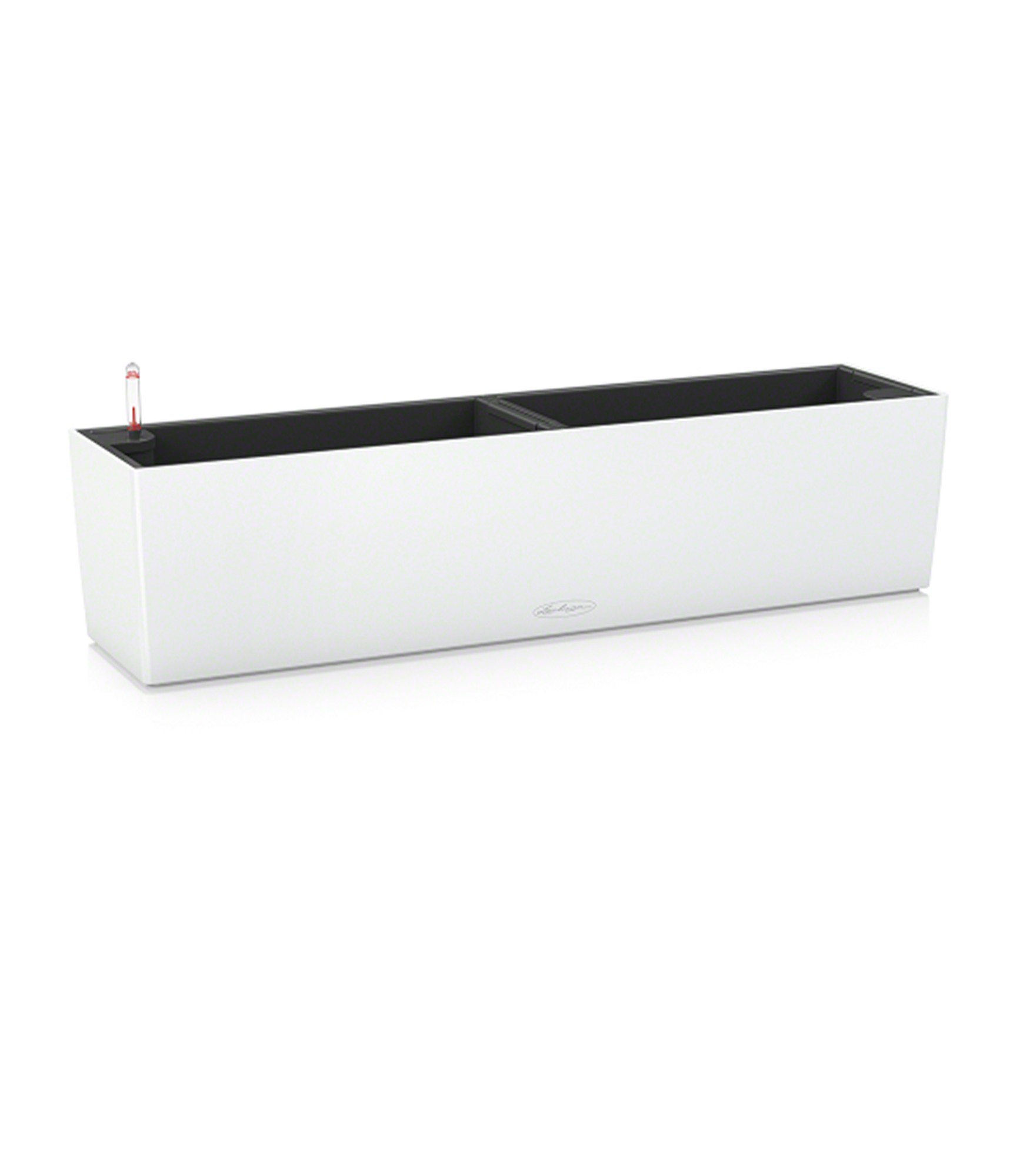 Балконний ящик для квітів Lechuza Balconera Color 80 9 didelis baltas lovelis gelems lechuza 9