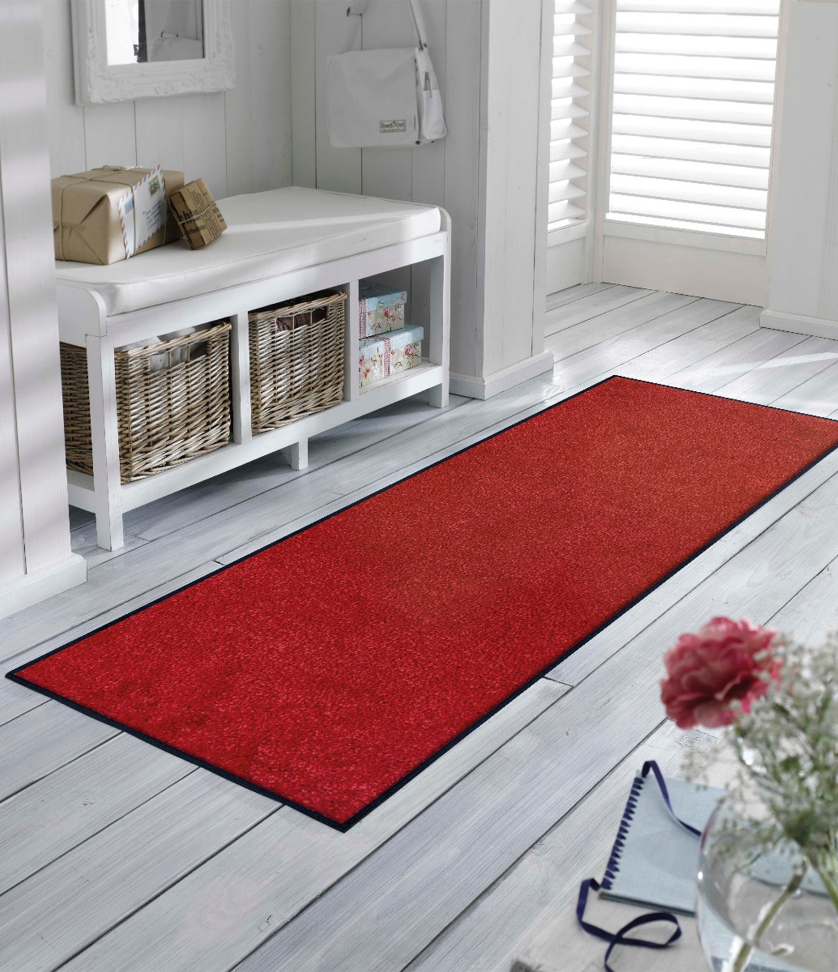 Килим Regal Red 9 kiliminis takas raudonas interjere 9