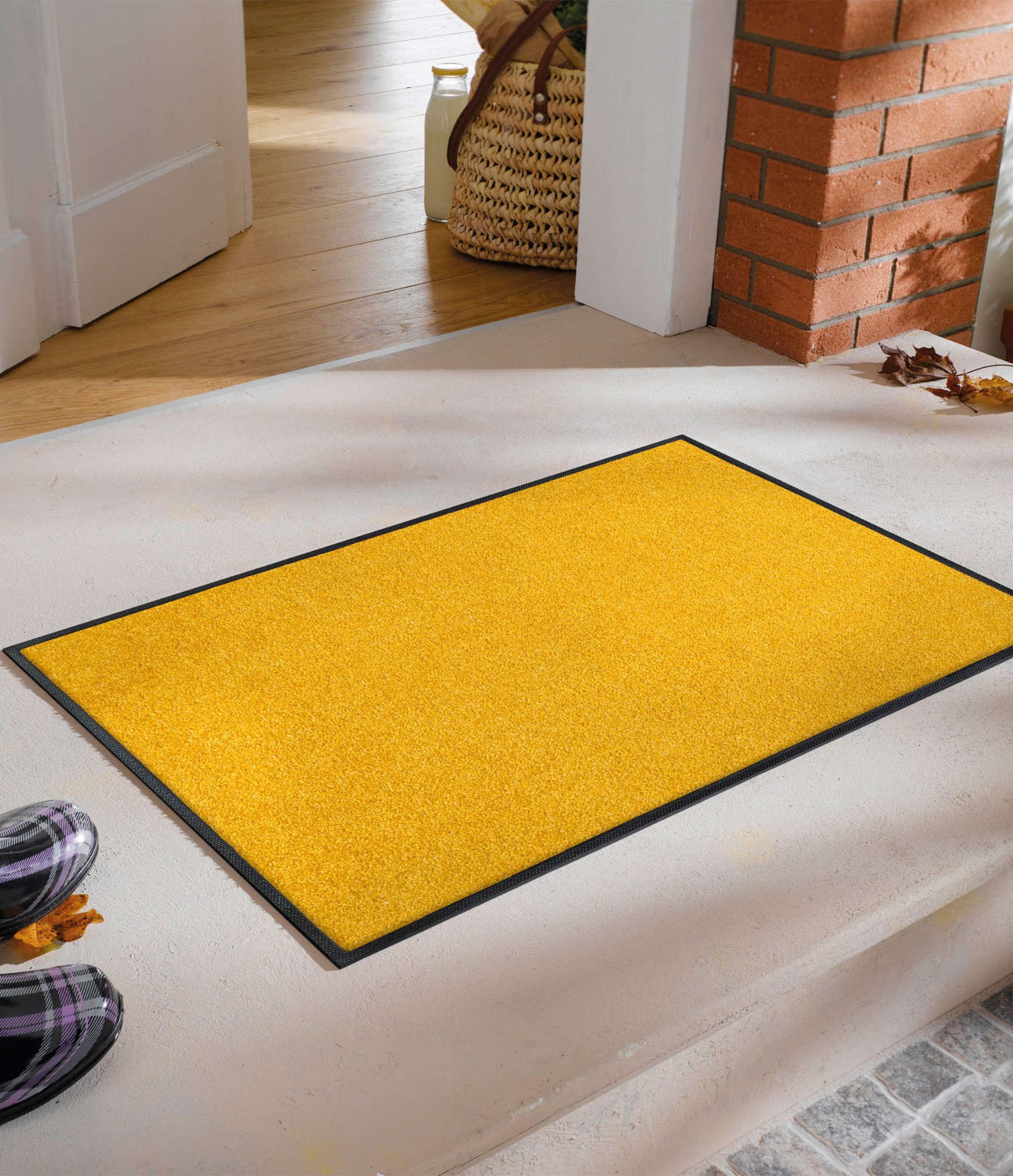 Килимок Honey Gold 7 duru kilimelis geltonos spalvos plaunamas 7