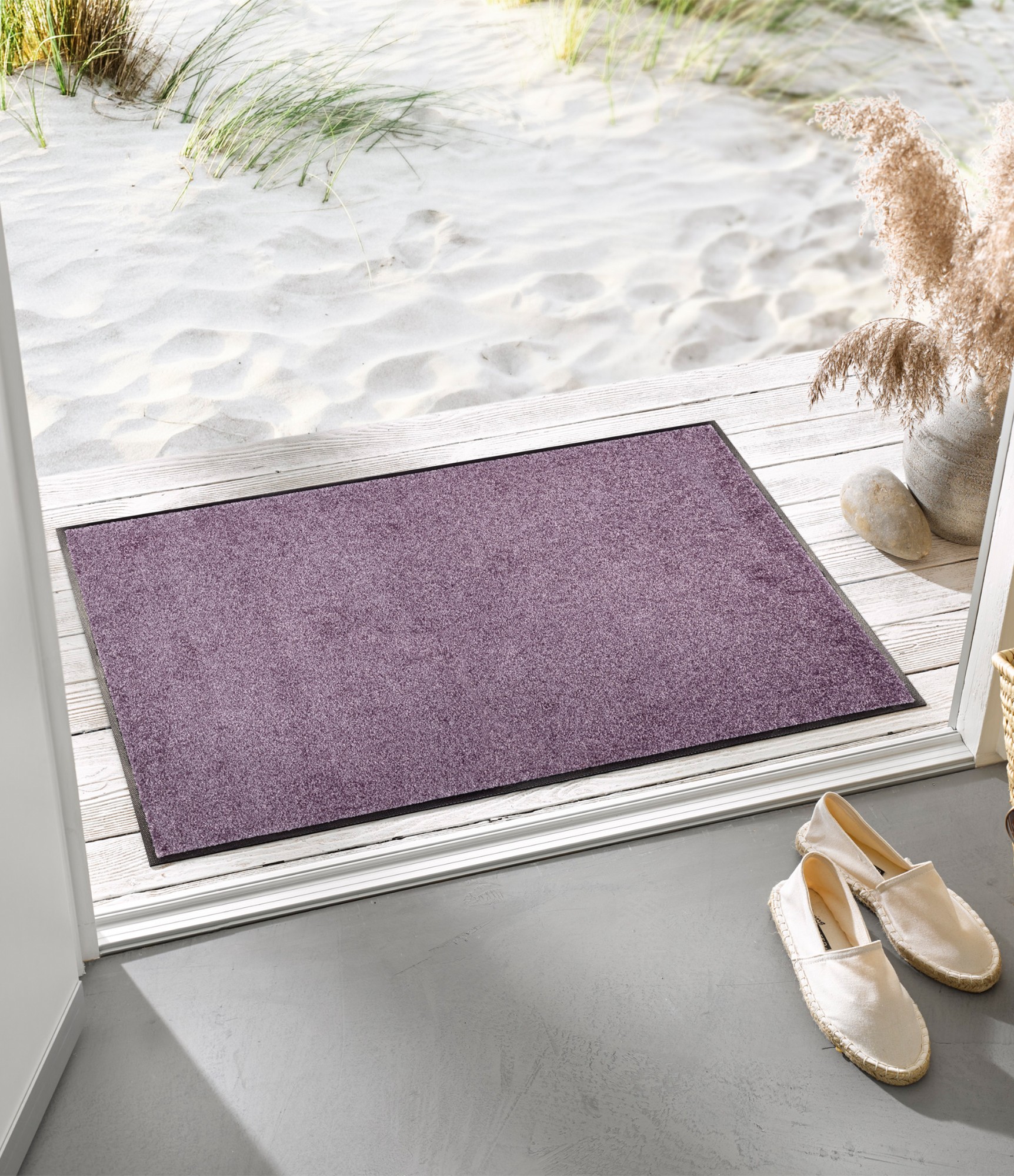 Килим Lavender Mist 7 violetinis duru kilimelis interjere 7