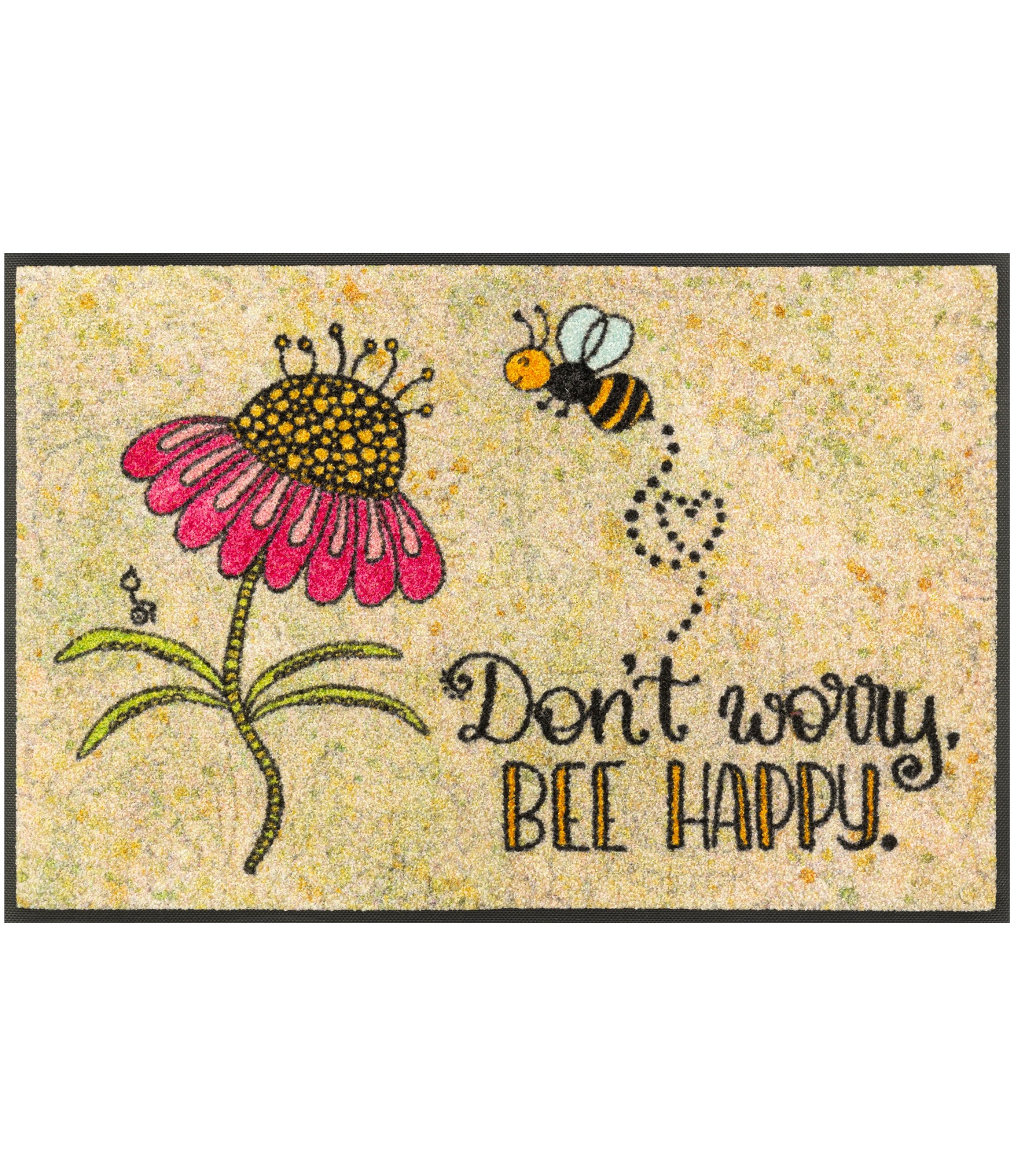 Придверний килимок Don't worry Be Happy 2 duru kilimelis su uzrasu 2