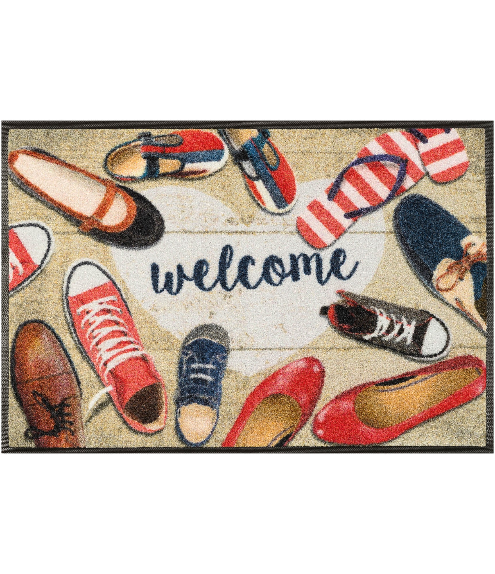 Килимок під двері Shoes welcome 2 duru kilimelis stilingas ryskus 2