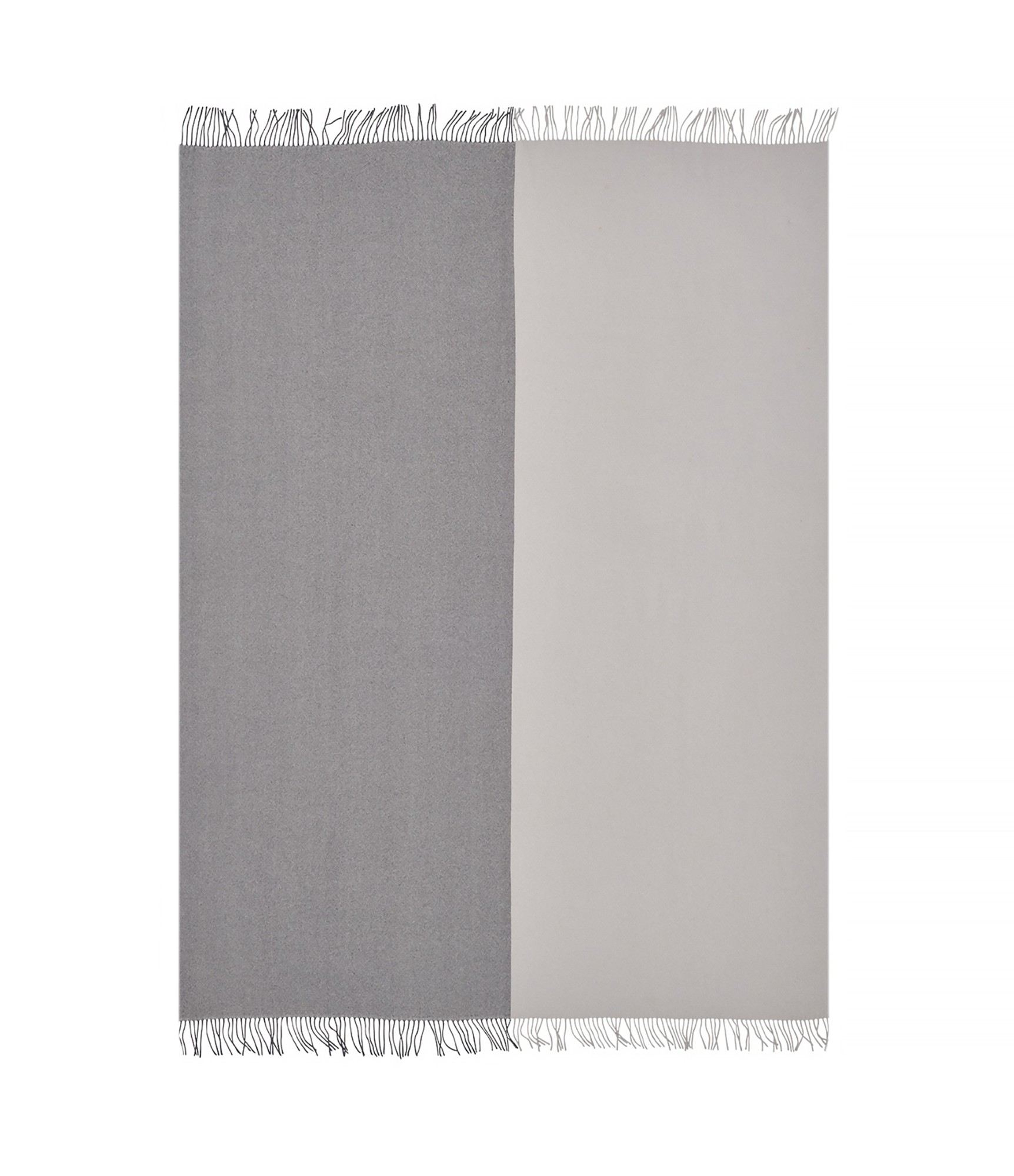Pilkų tonų merino vilnos pledas Scandimama Slate Concrete 2212