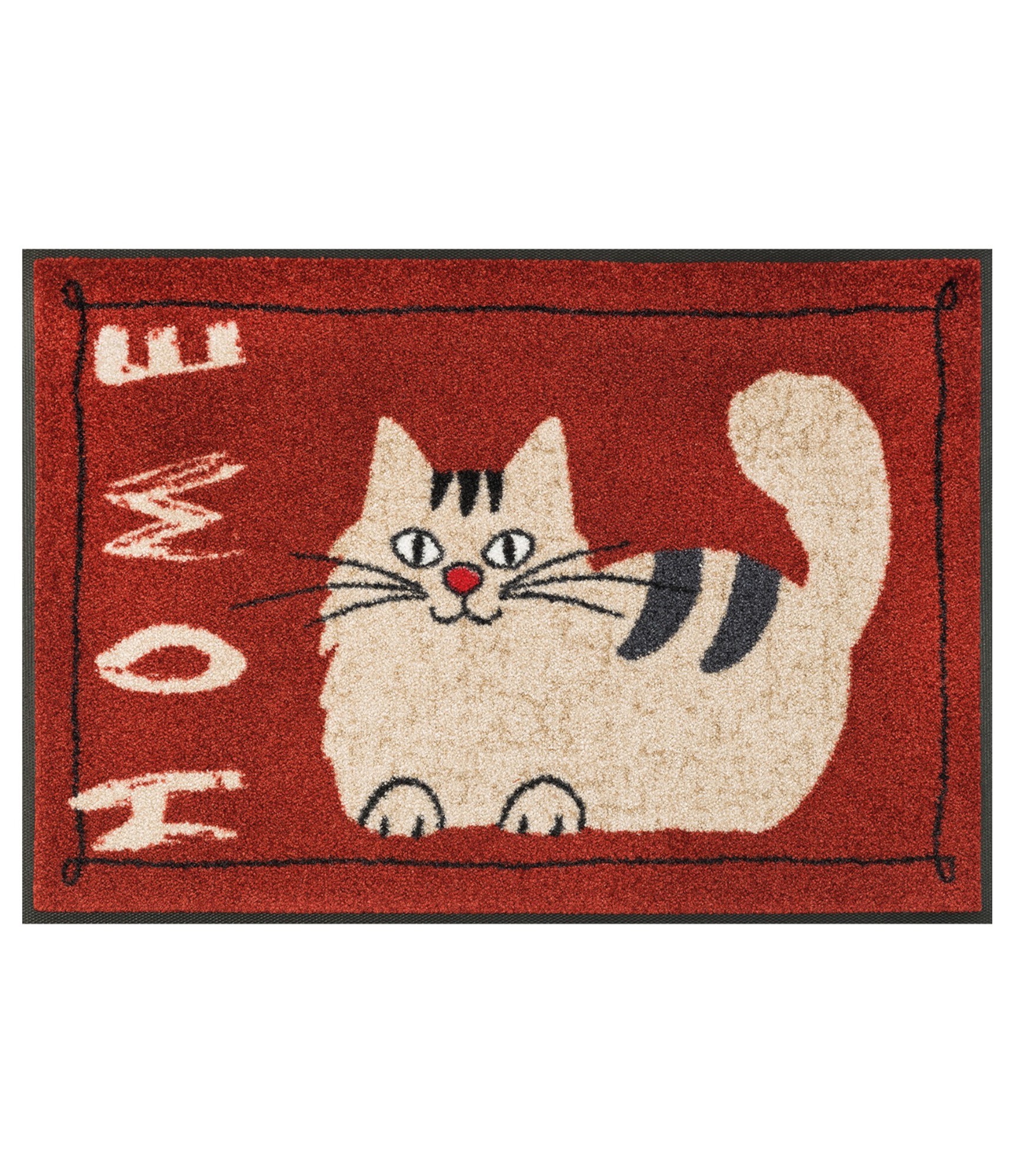 Durų kilimėlis su katinu Catty Home