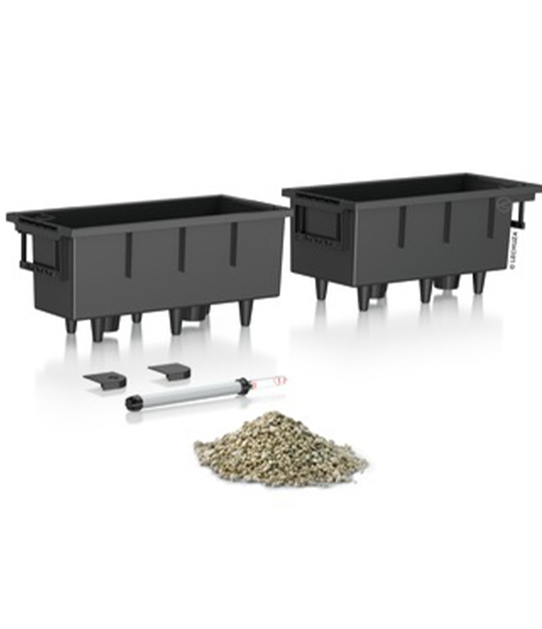 Балконний ящик для квітів Lechuza Balconera Color 80 14 vazonas lechuza 80 ismatavimai 14